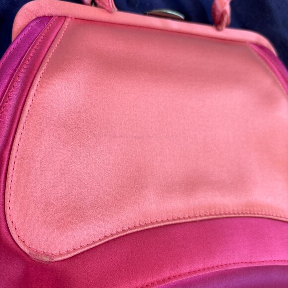 Philip Treacy London Sculptural Bag Hot Pink & Corals Luxury Rare Mint - Picture 9 of 13